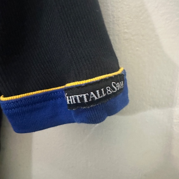 Whittall & Shon Body Con V Neck T Shirt Large runs small Gently worn 100% cotton - Picture 2 of 4